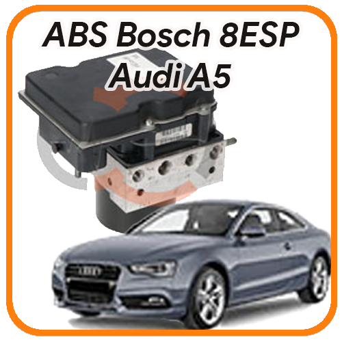 ABS Audi A5 (8K-8F) Bosch 8ESP revisione modulo pompa